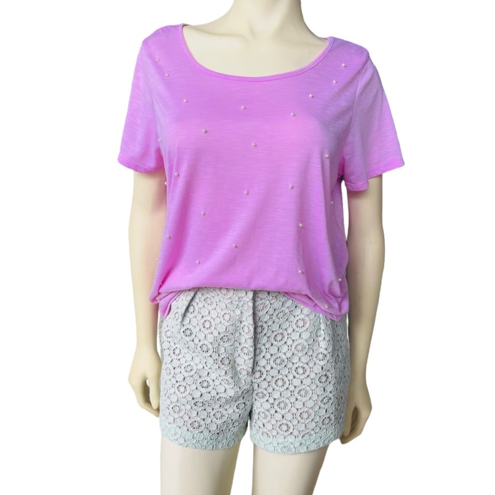 Signature 1 Studio Pearl Pink Top Women’s Blouse